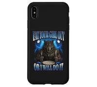 Custodia per iPhone XS Max Mangia la tua ragazza o sarò divertente LGBTQ Lesbiche Y2K Pride