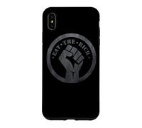 Custodia per iPhone XS Max Mangiare ricco protesta alzato pugno