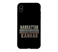 Custodia per iPhone XS Max Manhattan retrò Kansas