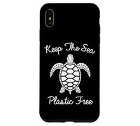 Custodia per iPhone XS Max Mantenere il mare di plastica libero salvare una tartaruga