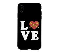 Custodia per iPhone XS Max Marching Band Clarinetto Love Spelled Out Heart