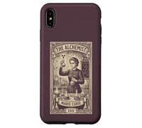 Custodia per iPhone XS Max Marie Curie Alchemist Tarocchi Card; Donne in chimica STEM