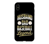 Custodia per iPhone XS Max Marito Papà Baseball Leggenda Padri Giorno