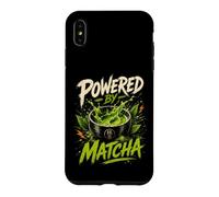 Custodia per iPhone XS Max Matcha Green Japanese Tea Drink Beverage Humor