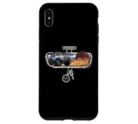 Custodia per iPhone XS Max Matchbox - MB Specchietto Retrovisore Fuoristrada Nel Dessert
