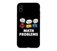 Custodia per iPhone XS Max Math Problems Symbols Funny Back to School Men Women Kids