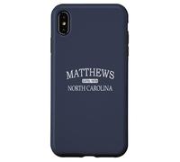 Custodia per iPhone XS Max Matthews Carolina del Nord - NC
