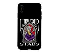 Custodia per iPhone XS Max Mechanical Keyboard Modder Lube Your Stabs