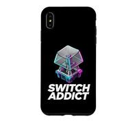 Custodia per iPhone XS Max Mechanical Keyboard Switch Addict Keeb Maker