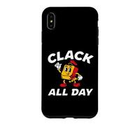 Custodia per iPhone XS Max Mechanical Keyboard Switch Clack All Day Retro