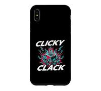 Custodia per iPhone XS Max Mechanical Keyboard Switch Clicky Clack Custom PC