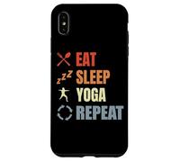 Custodia per iPhone XS Max Meditazione di routine per gli amanti dello yoga