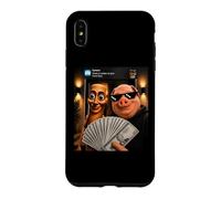 Custodia per iPhone XS Max Meme AI del visitatore inaspettato John Pork Tung Sahur