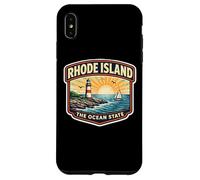 Custodia per iPhone XS Max Memorabilia dei visitatori del Rhode Island The Ocean State Souvenir