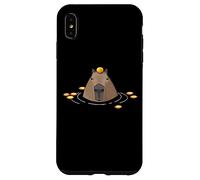 Custodia per iPhone XS Max Mens Womens Kids Girls Oranges Meme Lover Capybara