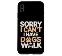 Custodia per iPhone XS Max Mi dispiace non posso avere cani da portare a spasso amante dei cani