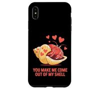Custodia per iPhone XS Max Mi fai uscire dal mio guscio Eremita Granchio Amore