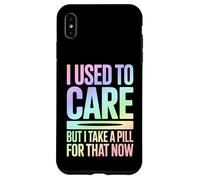 Custodia per iPhone XS Max Mi occupavo dell'umorismo sarcastico