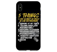 Custodia per iPhone XS Max Mi piace Restauro Auto Appassionato Ragazzo Hot Rod Meccanico