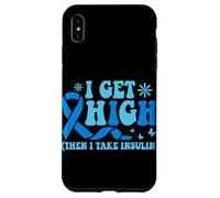 Custodia per iPhone XS Max Mi sballo poi prendo insulina