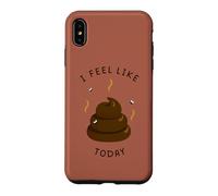 Custodia per iPhone XS Max Mi sento come una cacca oggi