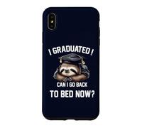 Custodia per iPhone XS Max Mi sono laureato Posso tornare a letto ora Dormire Studente Bradipo