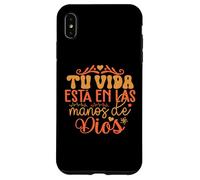 Custodia per iPhone XS Max Mi vida está en las manos de Dios