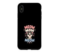 Custodia per iPhone XS Max Miao Mamma Simpatico Gattino per Amanti Gatti