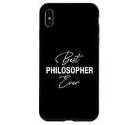 Custodia per iPhone XS Max Miglior filosofo di sempre - Divertente
