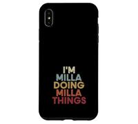 Custodia per iPhone XS Max Milla Name Milla Personalized Name First Given