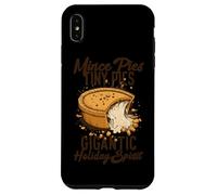 Custodia per iPhone XS Max Mince Pies Tiny Pies Gigantic Holiday Spirit