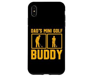 Custodia per iPhone XS Max Mini Golf di papà Buddy Humor Family Golfers