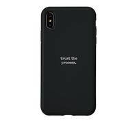 Custodia per iPhone XS Max Minimalista Fiducia Il Processo Testo Tipografia Design