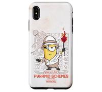Custodia per iPhone XS Max Minions & Monsters Pyramid Schemes