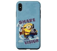 Custodia per iPhone XS Max Minions & Monsters Share Your Vision
