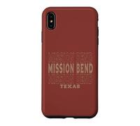 Custodia per iPhone XS Max Mission Bend Texas vintage
