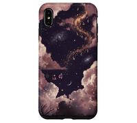 Custodia per iPhone XS Max Mistico cielo notturno grafico Pozioni incantate e celesti