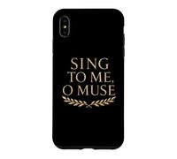Custodia per iPhone XS Max Mitologia greca antica corona di alloro poesia epica
