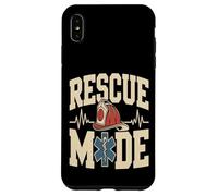 Custodia per iPhone XS Max Modalità di salvataggio Vigile del fuoco EMS First Responder Pride