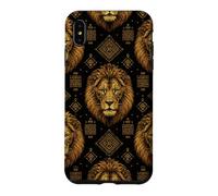 Custodia per iPhone XS Max Modello Igbo Isi Agu Testa di Leone - Patrimonio Nigeriano & Cultura