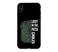 Custodia per iPhone XS Max Modular Synthesizer Lost In The Patch Cables Eurorack