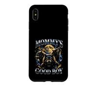 Custodia per iPhone XS Max Mommy's Good Boy Wolf Pack Full Moon Bootleg Divertente