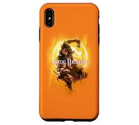Custodia per iPhone XS Max Mortal Kombat 11 From the Flames