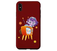 Custodia per iPhone XS Max Moshi Monsters Zaffi su Televisione Poppeteer Poppet