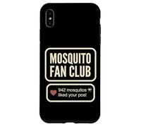 Custodia per iPhone XS Max Mosquito Fan Club 942 Mosquitos Liked Your Post