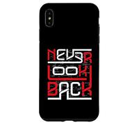 Custodia per iPhone XS Max Motivazione - Non guardare mai indietro