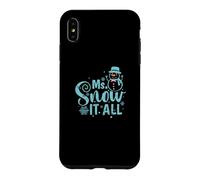 Custodia per iPhone XS Max Mr. Snow it all Neve Stagione invernale