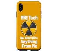 Custodia per iPhone XS Max MRI Tech You Can't Hide Anything From Me Citazione Radiologia