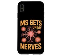 Custodia per iPhone XS Max MS ottiene sui miei nervi divertente consapevolezza medica dicendo