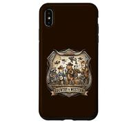Custodia per iPhone XS Max Musica country e western di Nashville, Tennessee, Capybara Axolotl